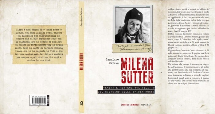 Verità e misteri del caso Milena Sutter nel libro di Cetara